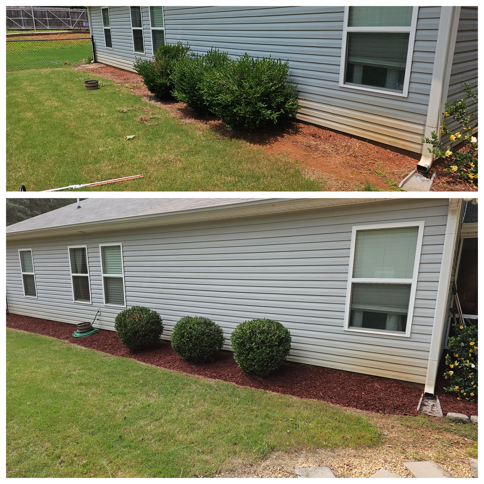 Complete yard maintenance
